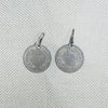 1 Lira Coin Earrings