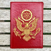 Red - USA Passport Cover - Fouxx.com