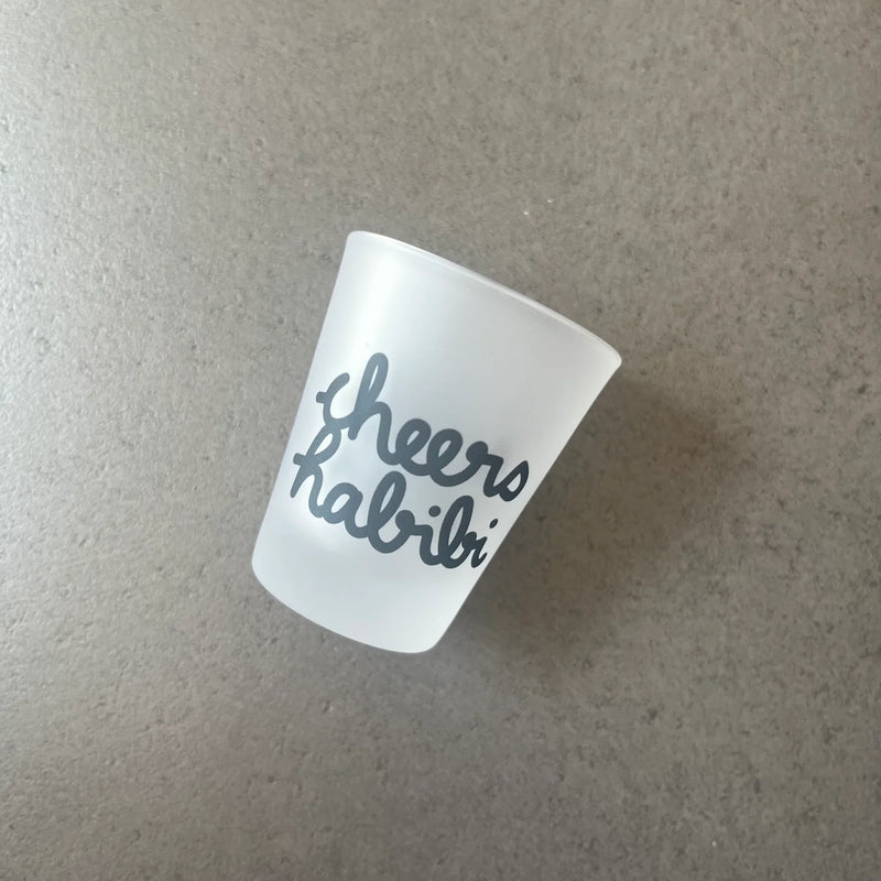 Shot Glass Cheers Habibi