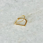 The V Gold Ring