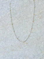 18k White & Yellow Gold Chain Lori