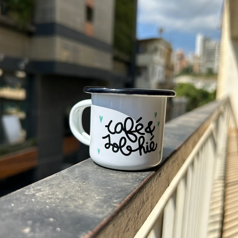 Enamel Espresso Mug Café & Sobhieh