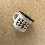 Enamel Espresso Mug Shaffeh (شفة)