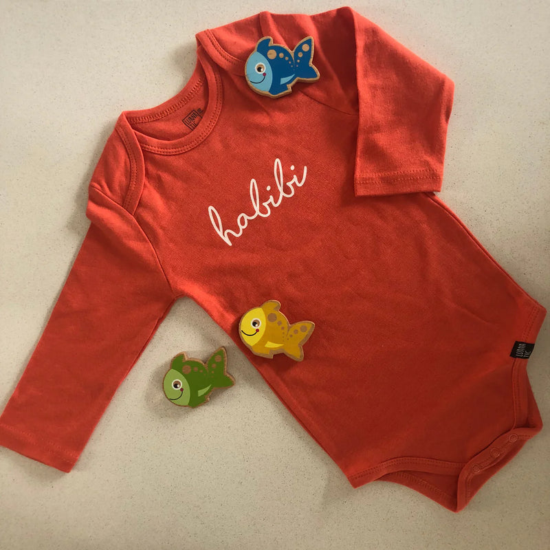 Habibi Onesie - Brick