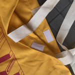 Colored Tote Bag Habibi (حبيبي) Yellow/Cherry