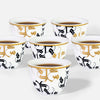 Pattern Arabic Coffee Cups (Set of 6)