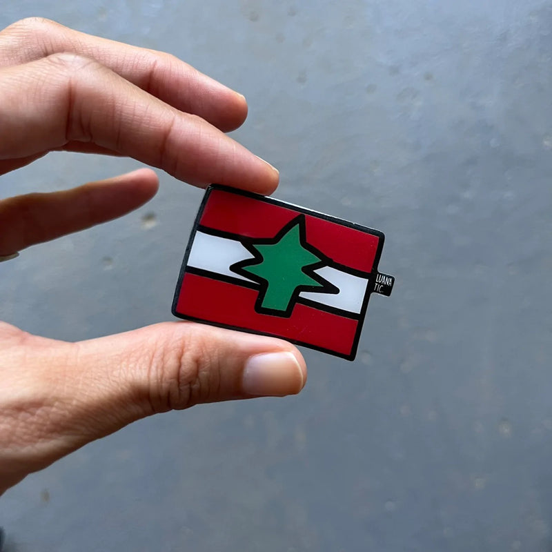 Fridge Magnet Lebanon Flag