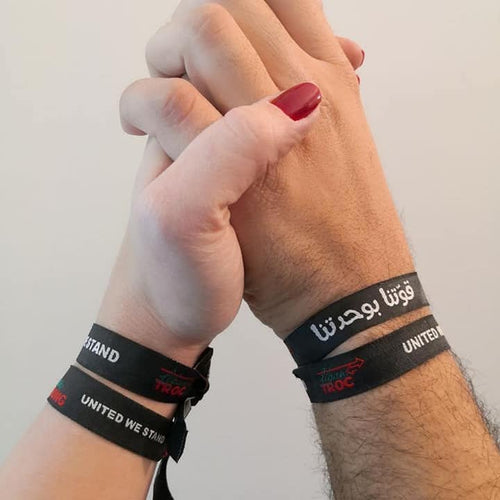 UNITED WE STAND Bracelet قوتنا بوحدتنا - Fouxx.com