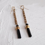 Sinsla Strand Earrings - Black - Fouxx.com