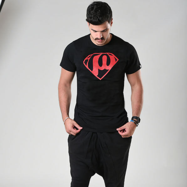 Superman Black T-shirt - Fouxx.com