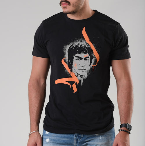 Bruce Lee Black T-shirt - Fouxx.com