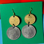 Double Lira Earrings
