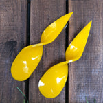 Yellow Spinner Earrings - Fouxx.com