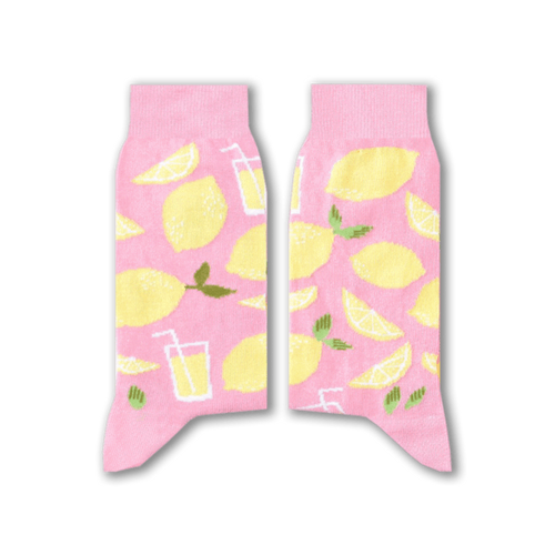 Lemonade Socks (Pink) - Fouxx.com