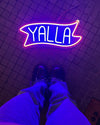 Neon Sign YALLA