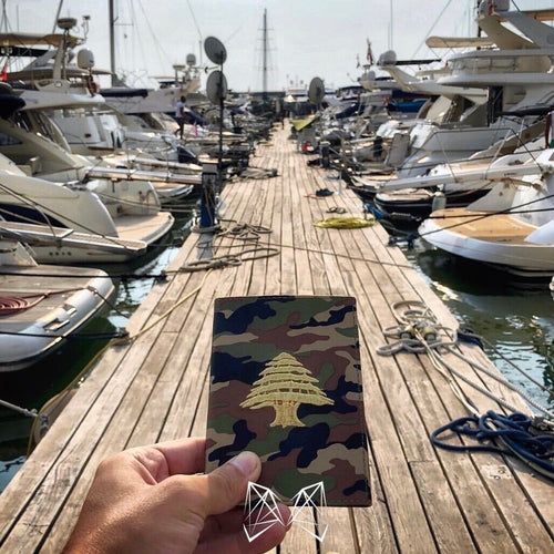 Army Camo - Lebanon Passport Cover - Fouxx.com
