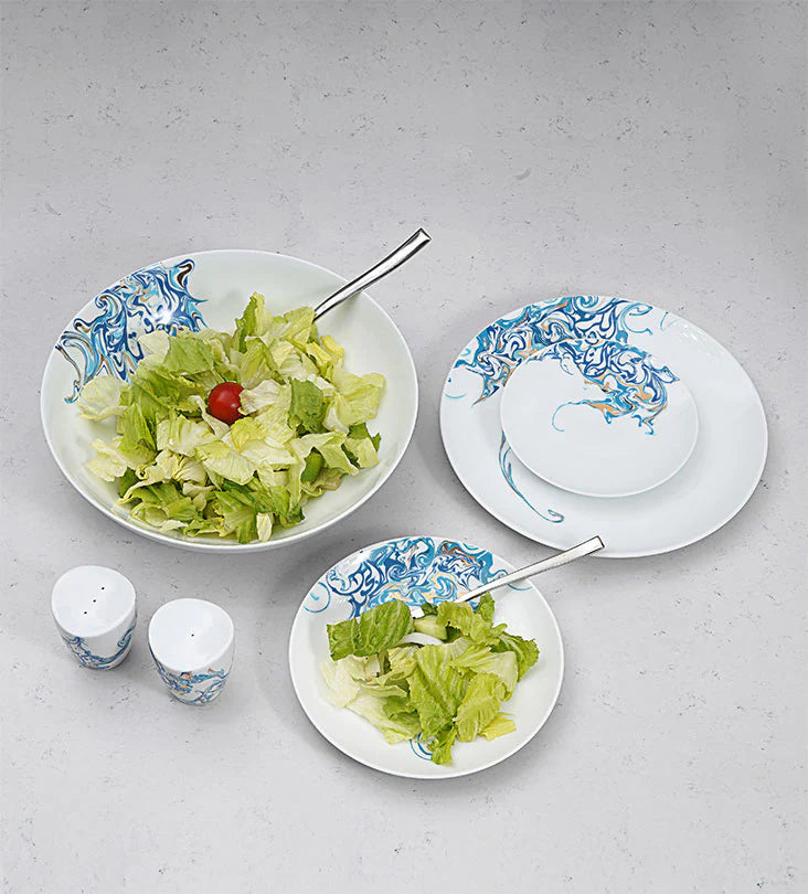 Metamorphosis Salad/Dessert Plate -Set of 6