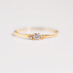 Solitaire Gold Ring