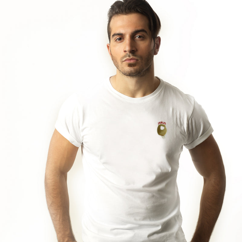 Knefeh White T-shirt - Fouxx.com